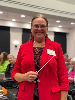 Karla Killinger, New Horizons Band director
